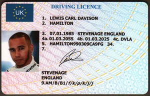 Buying a new paper driving licence